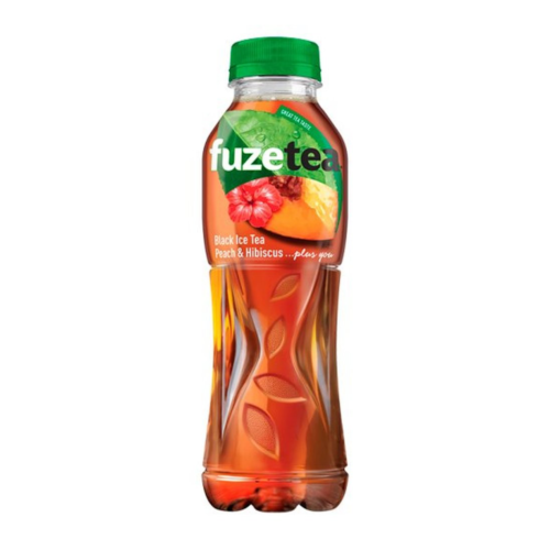 FUZETEA Őszibarack-Hibiszkusz jegestea 0.5l